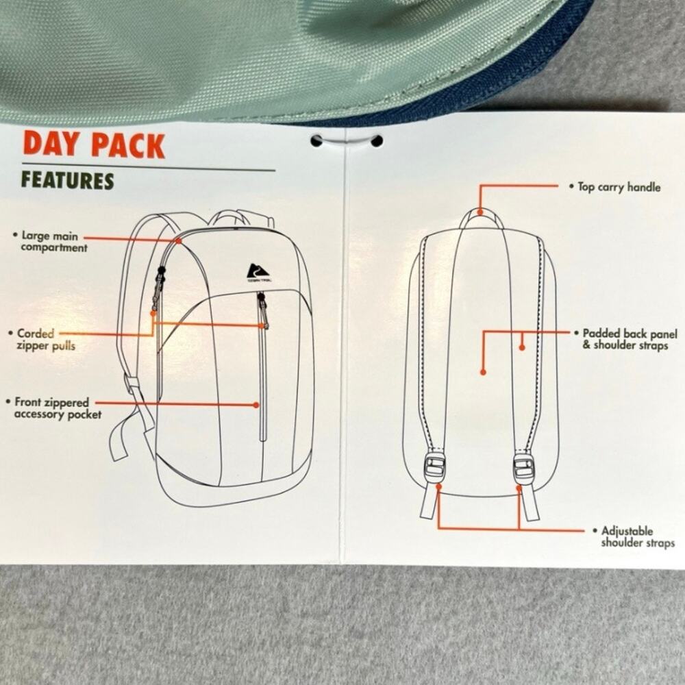 NEW Ozark Trail Backpack Hiking Camping Outdoors NWT - Picture 5 of 5